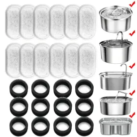 Activated Carbon Replacement Filters for Cat Water Fountain
