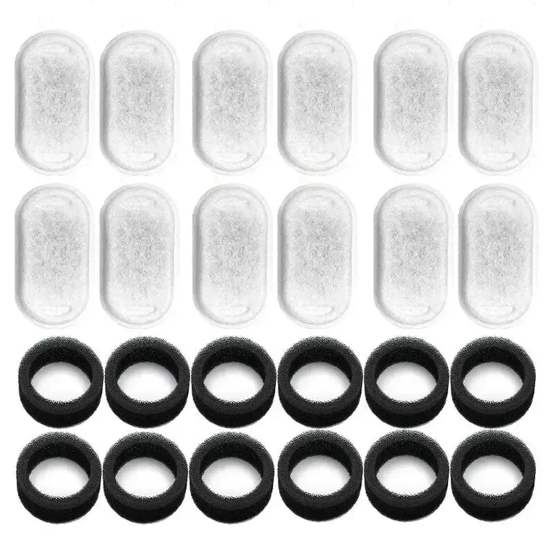 Activated Carbon Replacement Filters for Cat Water Fountain
