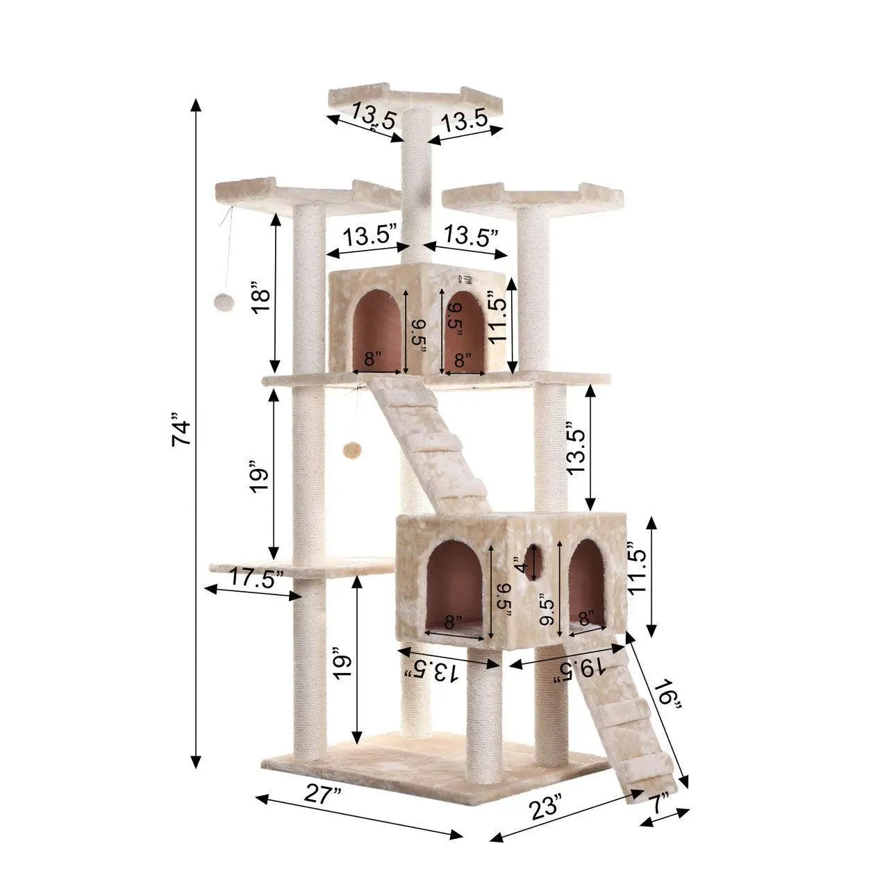 Armarkat Classic Cat Tree A7401