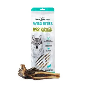 Back2Nature Wild Bites Roo Shank Air Dried Dog Treats 2pcs