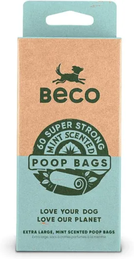 Beco Bags Mint Scented 60 Travel (4x15) Mint Scented