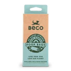 BECO Large Poop Bags | Mint Scented