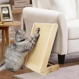 Cat Scratcher, L-Shape Cat Scratcher for Indoor Cats, Three Modes Cat Scratcher, Durable Natural Sisal Cat Scratch Furniture Protector