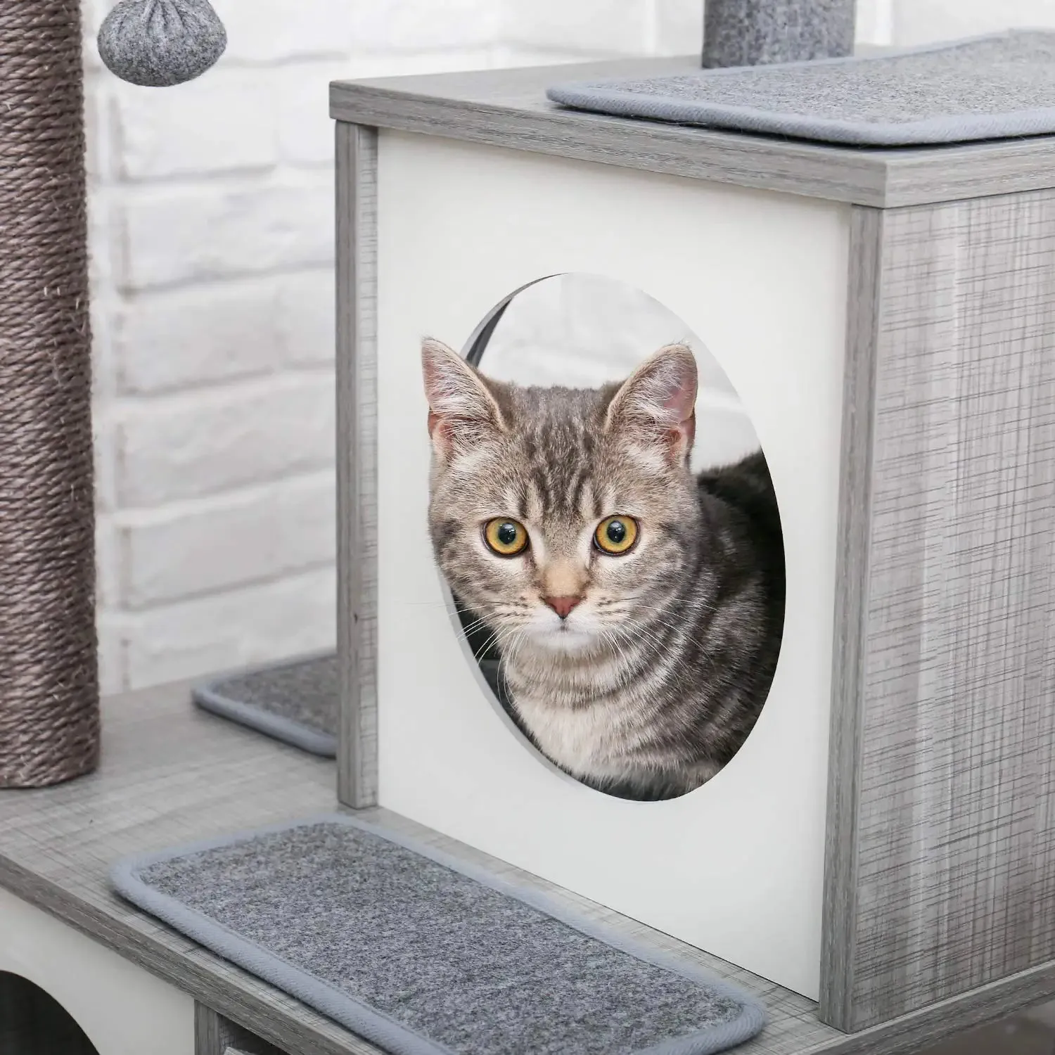 Cat Tree Deluxe 34" Cat Tower