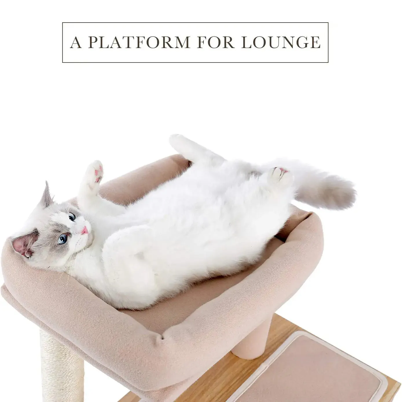 Cat Tree Deluxe 34" Cat Tower