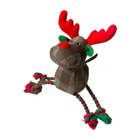 Christmas Ropee Reindeer | Festive Rope Dog Toy by Happy Pet