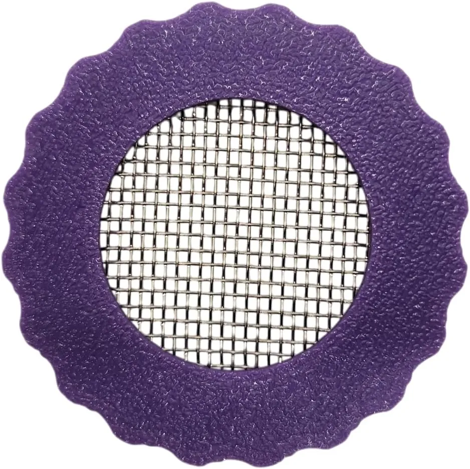 DIY Thread-Lock Isopod Vent/Reptile Vents/Terrarium Vents/Vivarium Vents/Enclosure Vents / 2 Pack (Purple, 1 inch Hole)