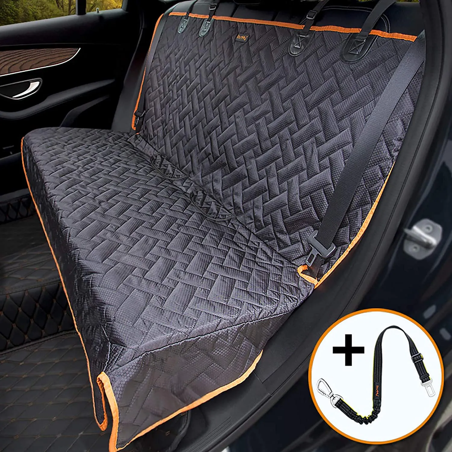 Dog Car Seat Cover for Car Waterproof Back Seat Cover for Dog and Kids  Heavy Duty and Nonslip Pet Car Seat Cover for Dogs,