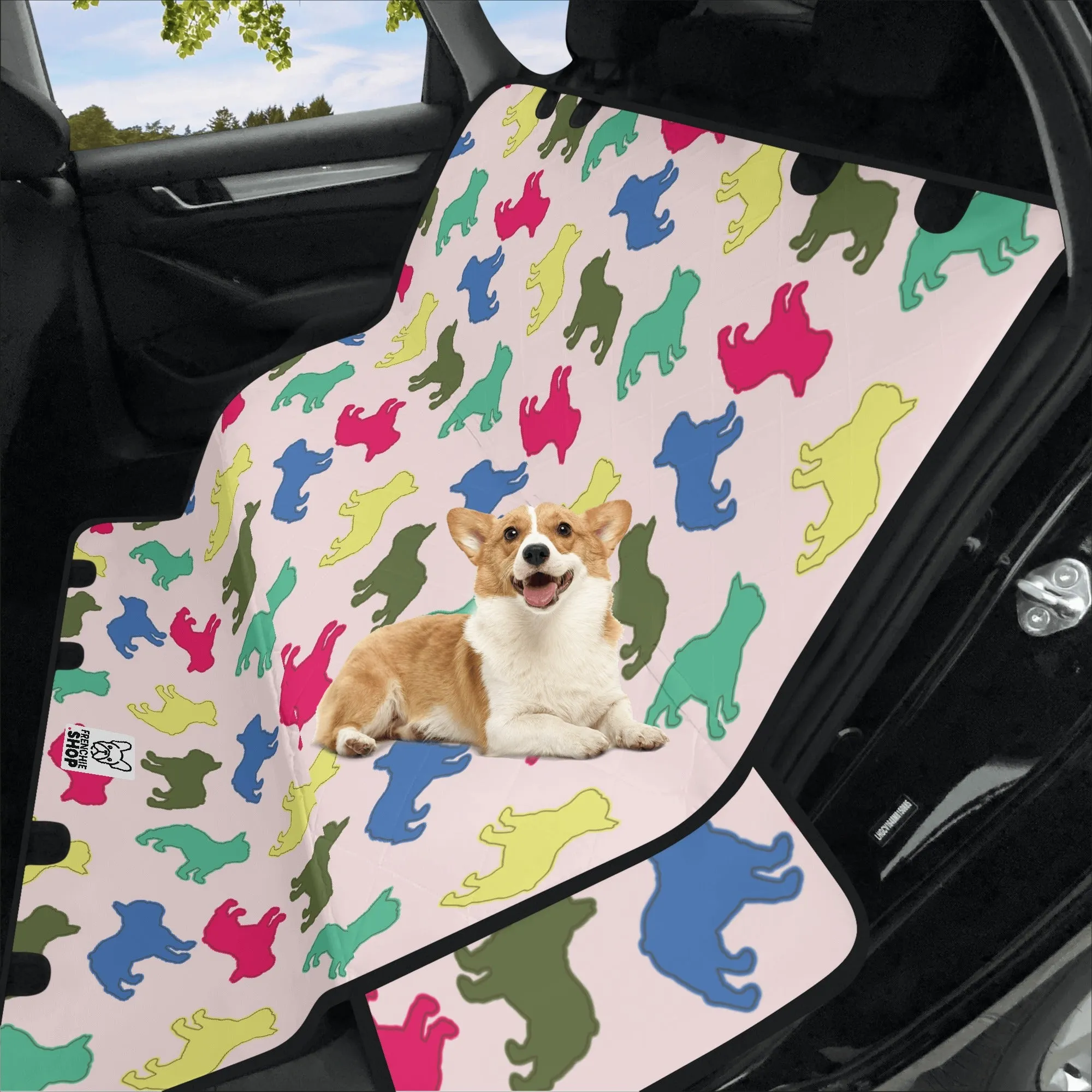 Dottie - Car Pet Seat Covers for french bulldog