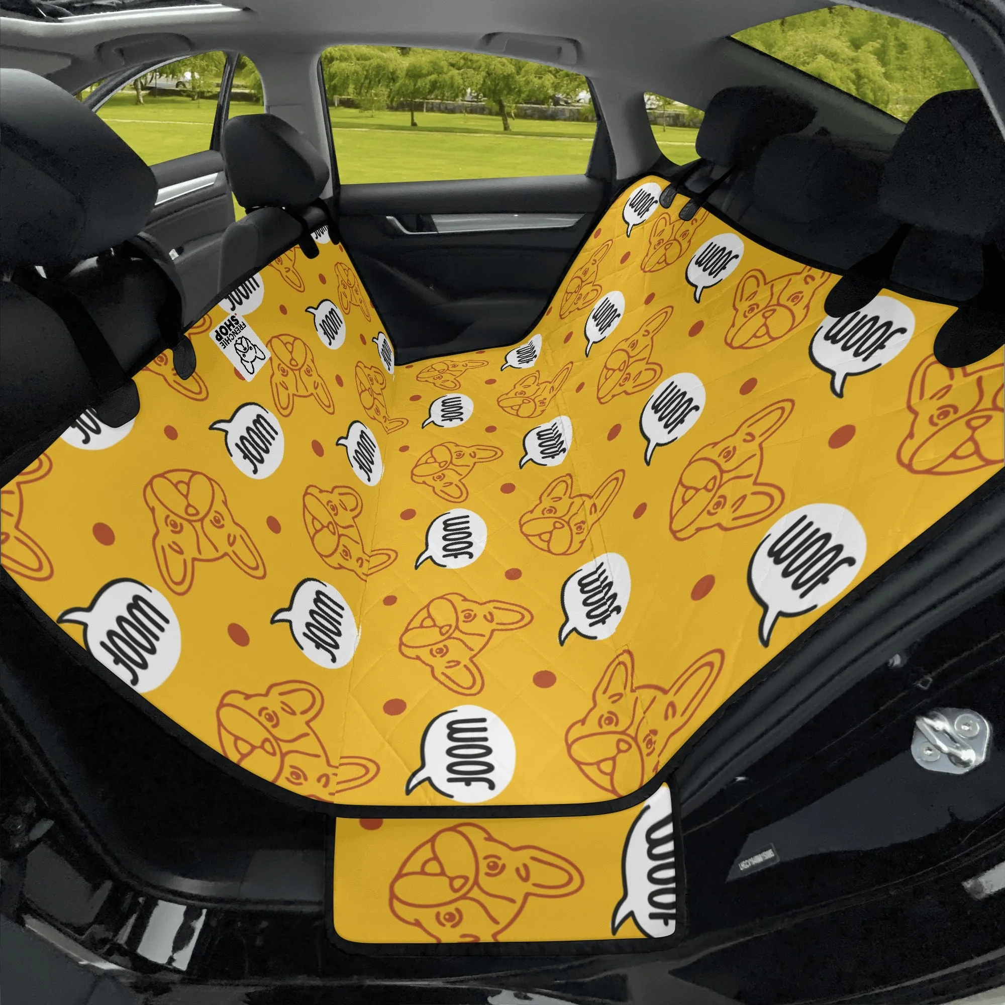 Dynamite  - Car Pet Seat Covers for french bulldog