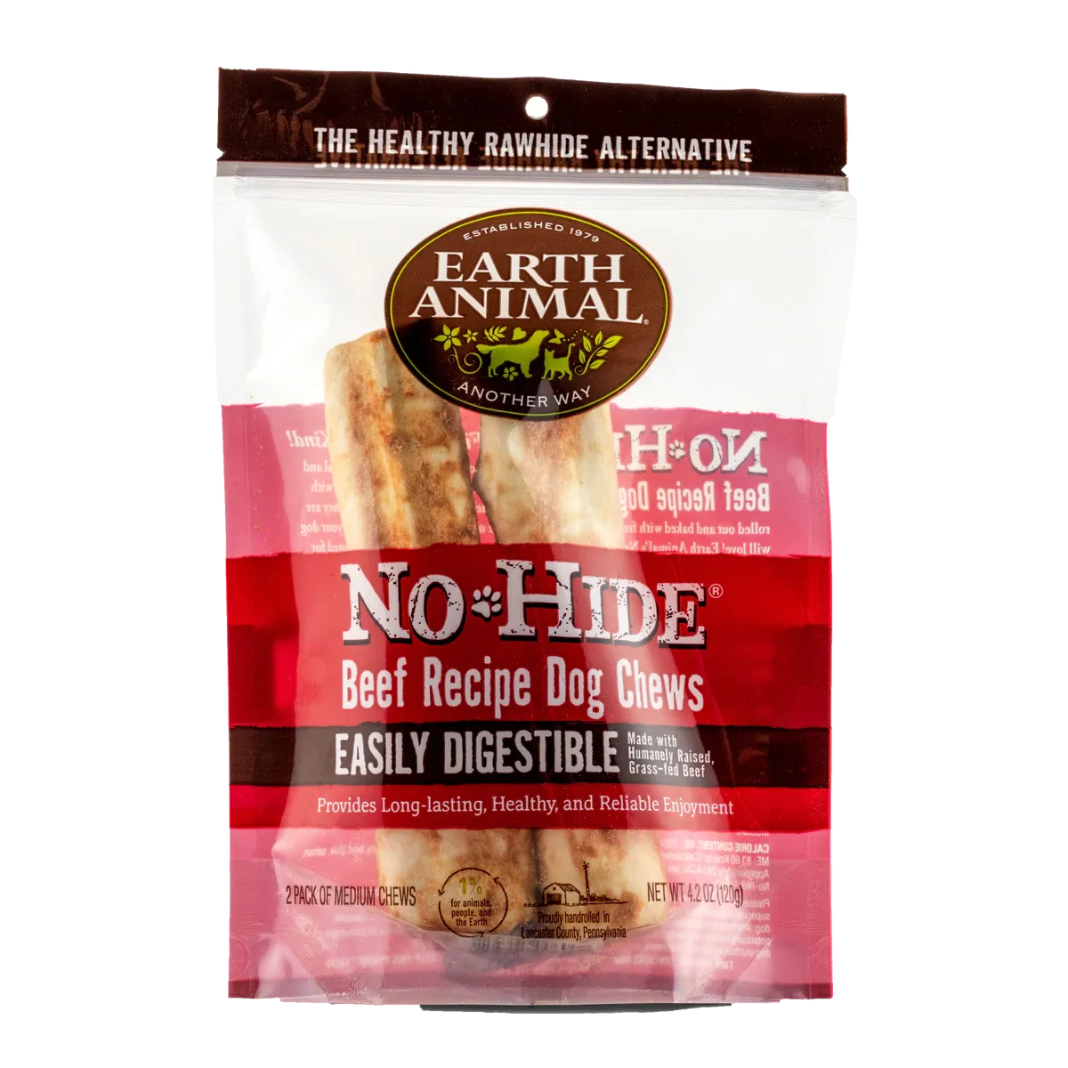 Earth Animal No-Hide Beef Roll Chew