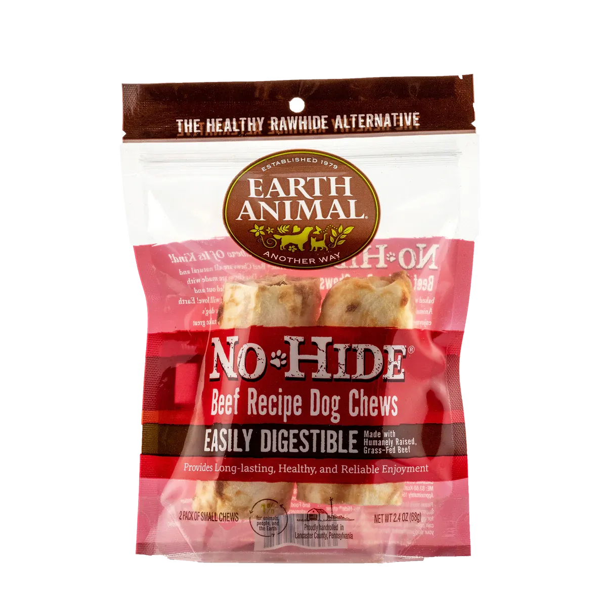 Earth Animal No-Hide Beef Roll Chew