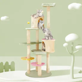 EROMMY Heavy Duty Cat Tree with Two Condos