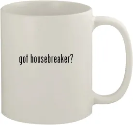 got housebreaker? - 11oz Ceramic White Coffee Mug, White