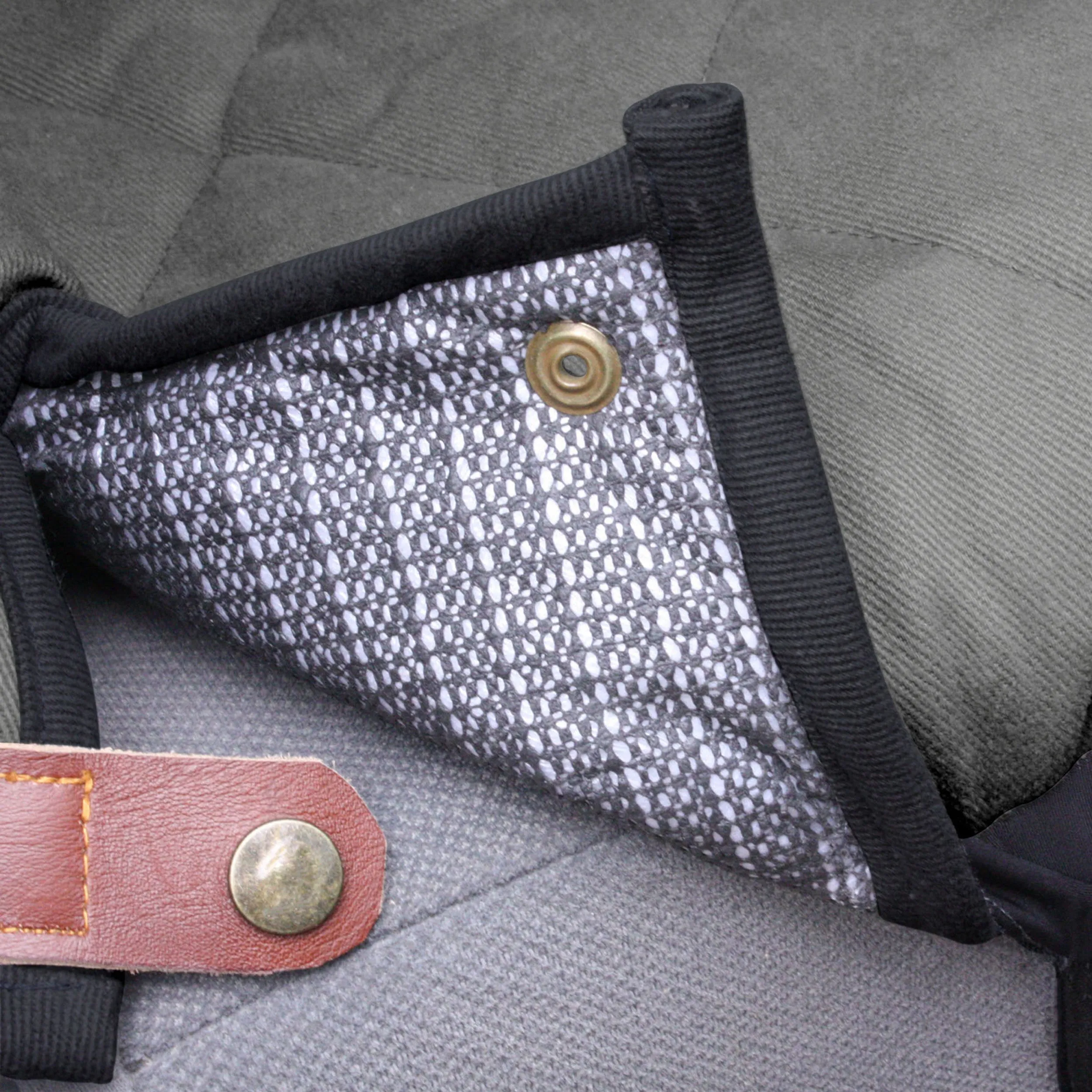 Happy Ride® Quilted Hammock Seat Cover - Black