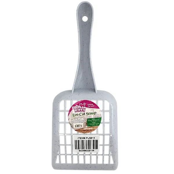 Here Kitty Grey Litter Scoop