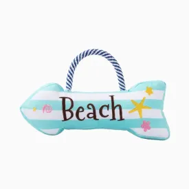 Hugsmart Pet Beach Daze Beach Sign Dog Rope Toy