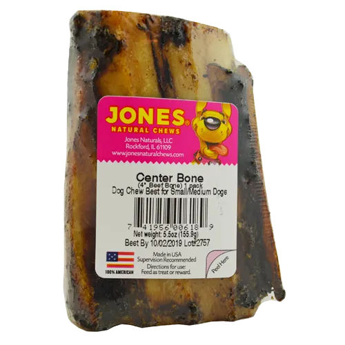 Jones Naturals Chews - Center Cut Bones