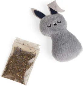 Leaps & Bounds Refillable Bunny Plush Cat Toy
