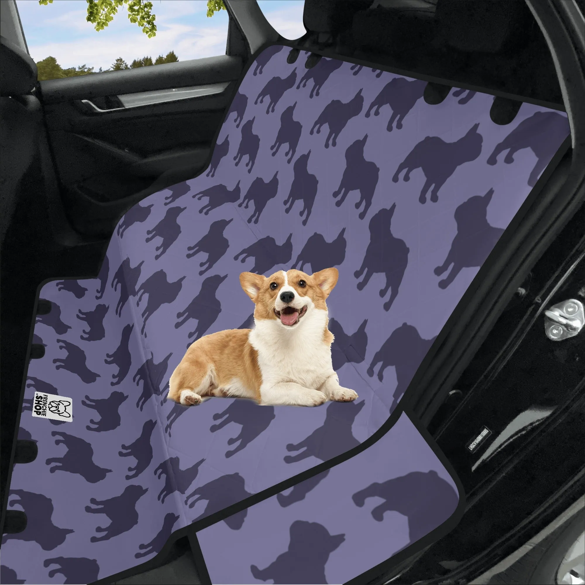 Mansel -  Car Pet Seat Covers for french bulldog
