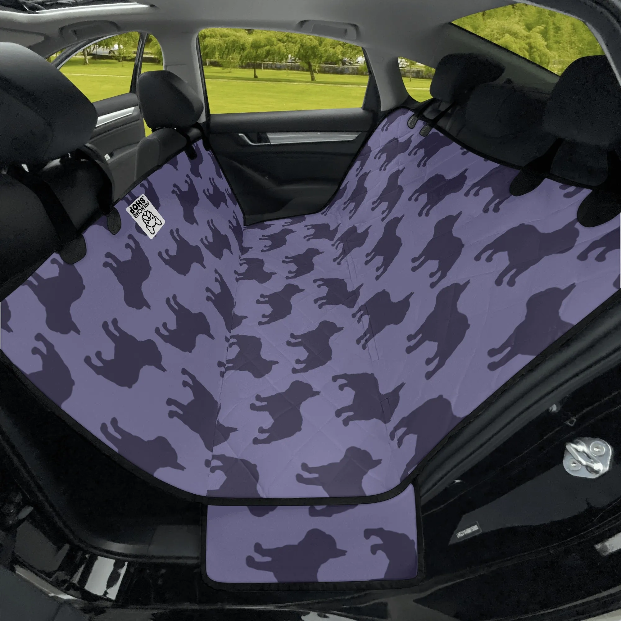 Mansel -  Car Pet Seat Covers for french bulldog