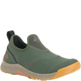 Muck Mens Outscape Slip On Shoes - Green