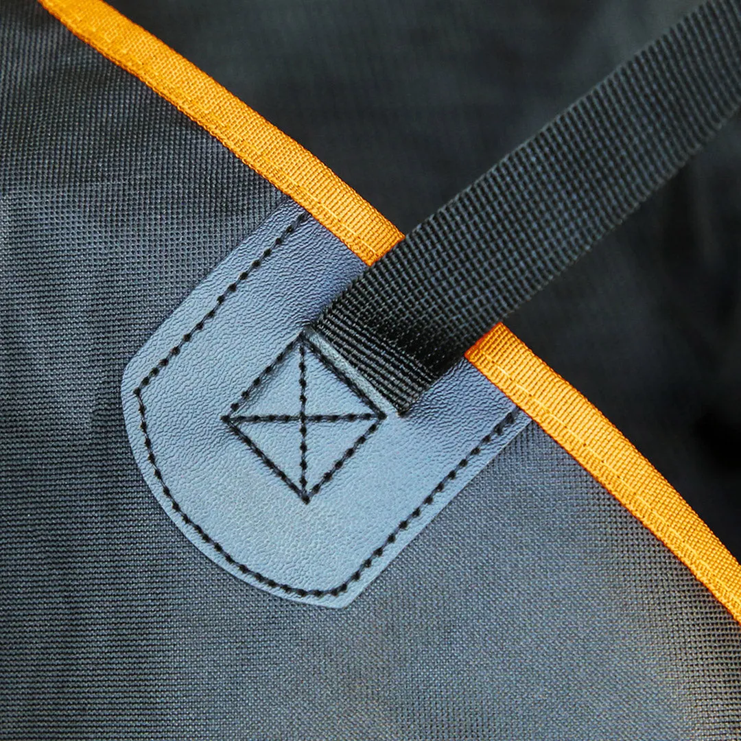 NNEAGS 2X 600D Oxford Cloth Waterproof Dog Car Cover Back Seat Protector Hammock Pet Mat Black