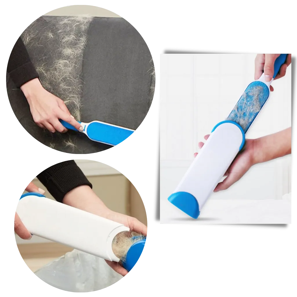 Pet hair remover brush
