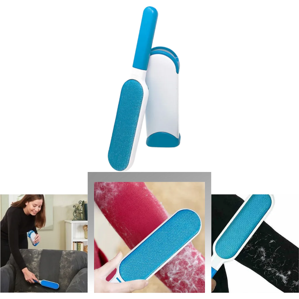 Pet hair remover brush