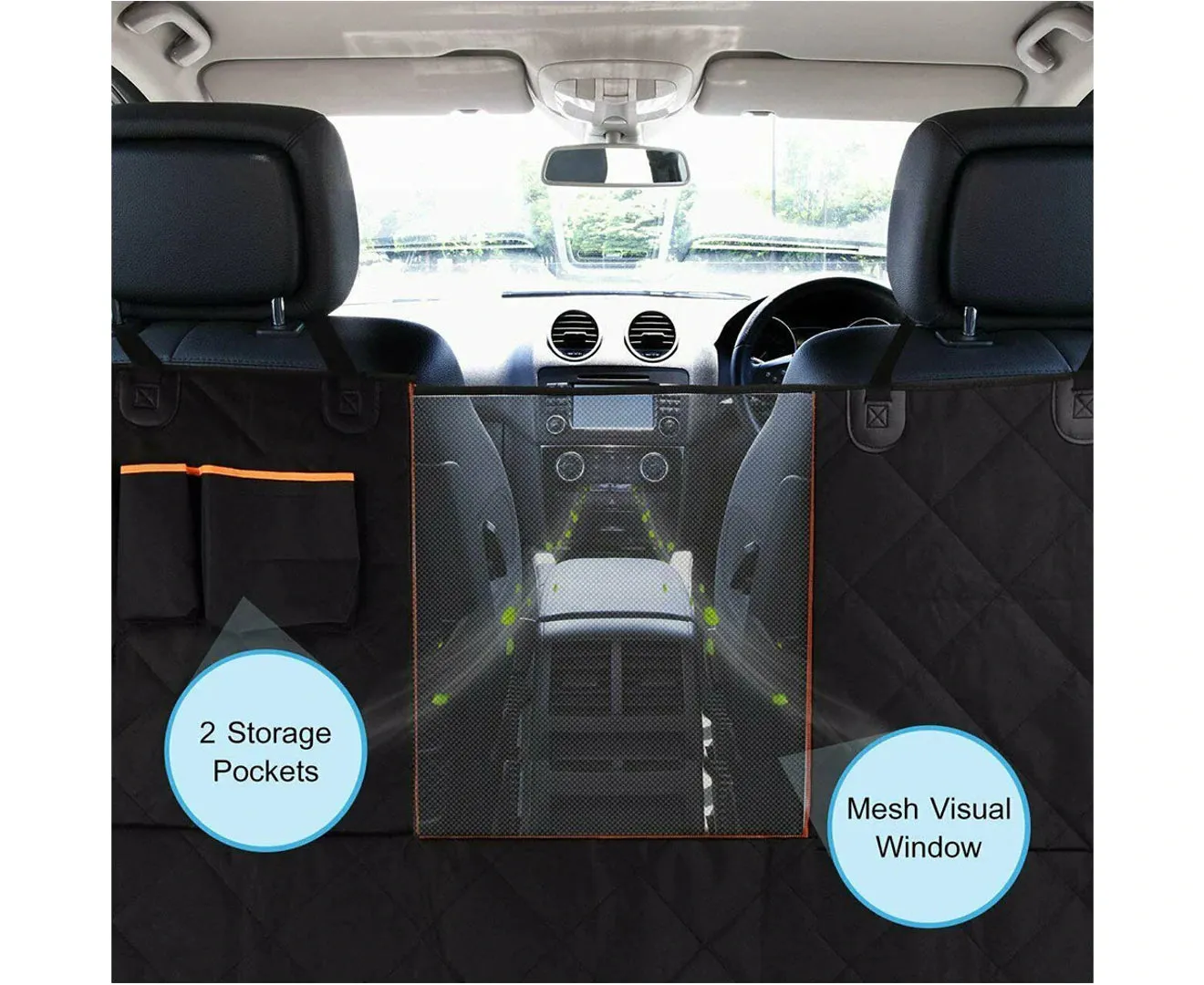 Pet Seat Cover Protector Waterproof Car Hammock