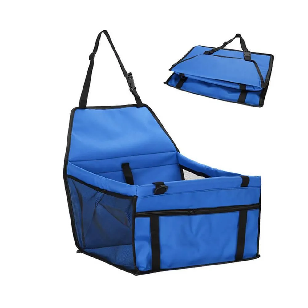 Pet Travel Safety Carry Bag Basket Car Seat Cover Pad Mat