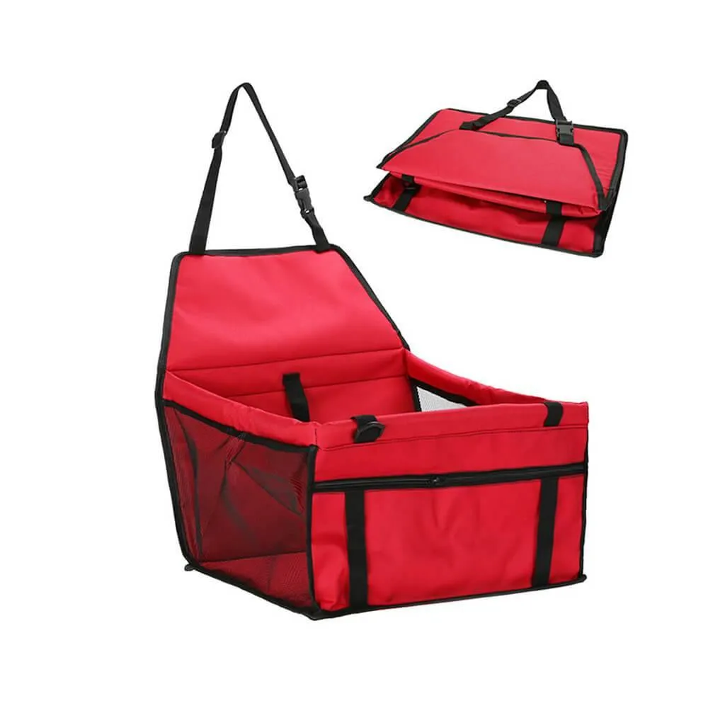 Pet Travel Safety Carry Bag Basket Car Seat Cover Pad Mat