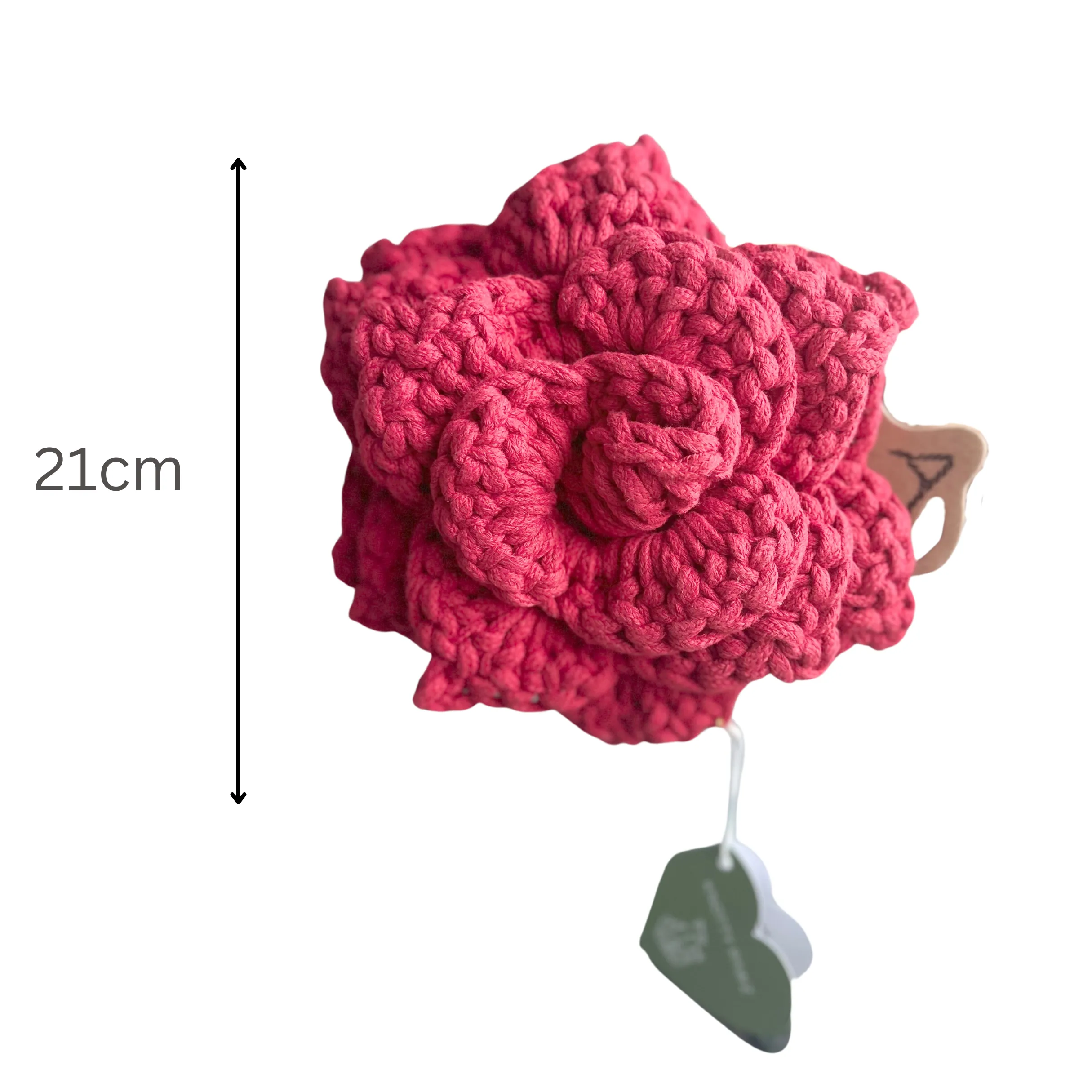 Poinsettia Blossom: Snuffle Flower Dog Toy