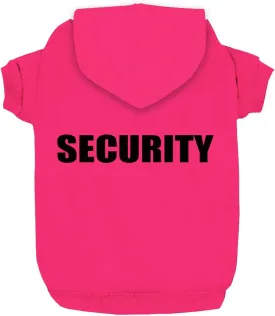Security Dog Hoodies Dog Clothes Apparel Winter Sweatshirt Warm Sweater Cotton Puppy Small Dog Hoodie for Small Dog Medium Large Dog Cat (Magenta, XXXL)
