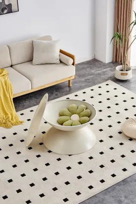 Space-Saving Round Coffee Tables with Integrated Cat Bed, Stylish Marble Top and Durable Steel Base, Milk White