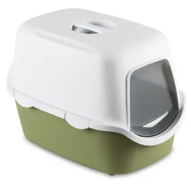 Stefanplast Cathy Filter Cat Litter Box (Blue/ Green)