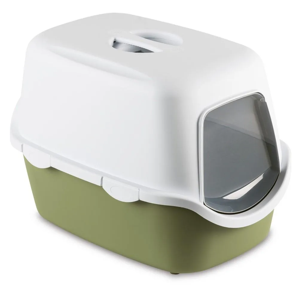 Stefanplast Cathy Filter Cat Litter Box (Blue/ Green)