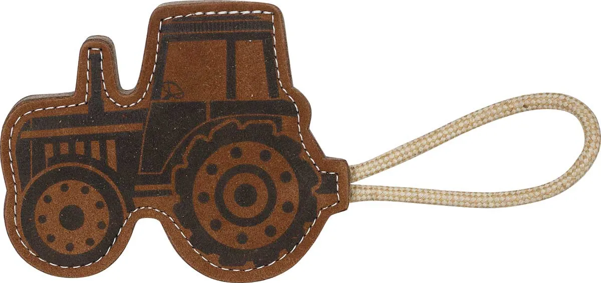 TUFF TOYS - Leather Dog Toys