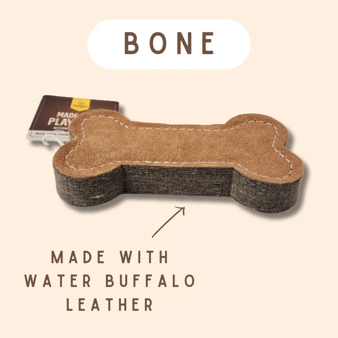 TUFF TOYS - Leather Dog Toys
