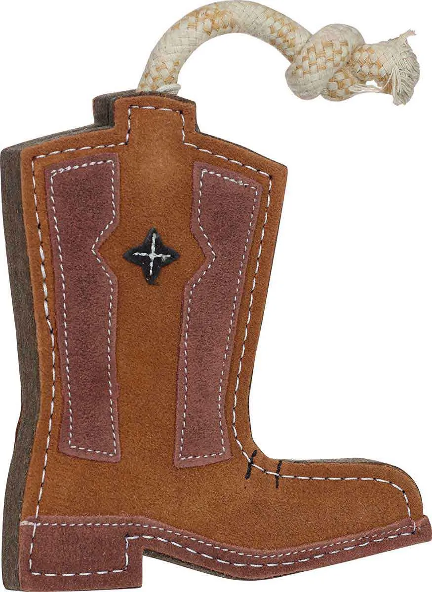 TUFF TOYS - Leather Dog Toys