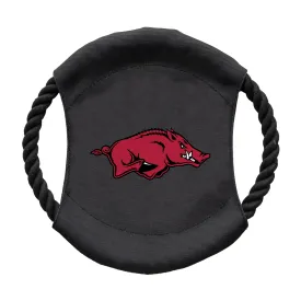 University of Arkansas Team Flying Disc Pet Toy