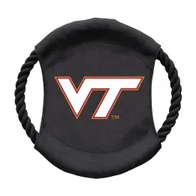Virginia Tech Team Flying Disc Pet Toy