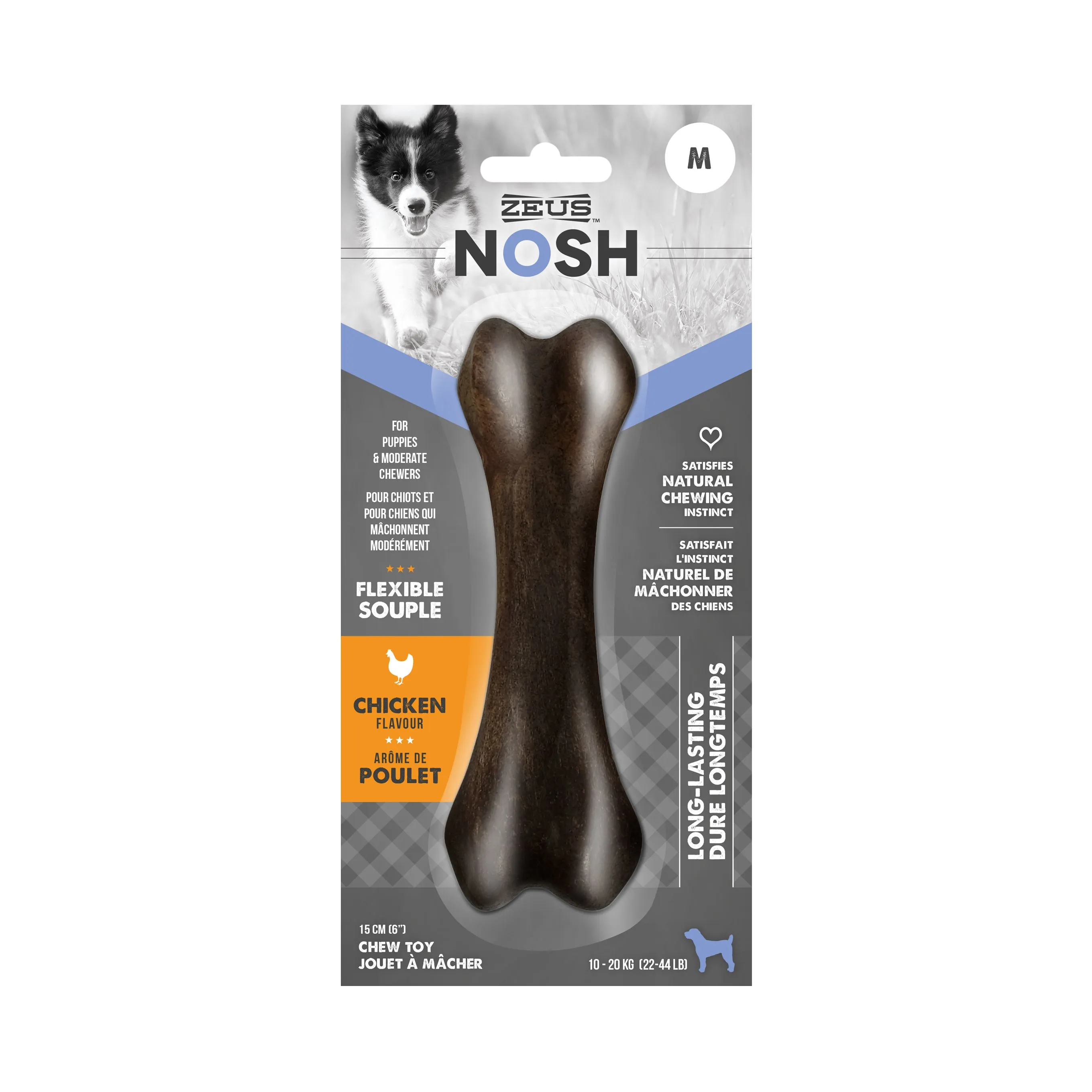 ZEUS NOSH FLEXIBLE CHEW BONE
